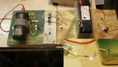 Spark generator (igniton coil driver)