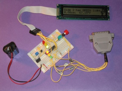 Traffic light controller project