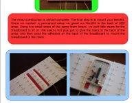 Close up of the LED Array Guide. The assembly process as well as the electronic concepts behind the array are explained.