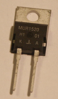 MUR1520 fast switching diode