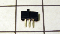 This is a small SPDT switch, like the ones included with the USB NerdKit microcontroller kit.